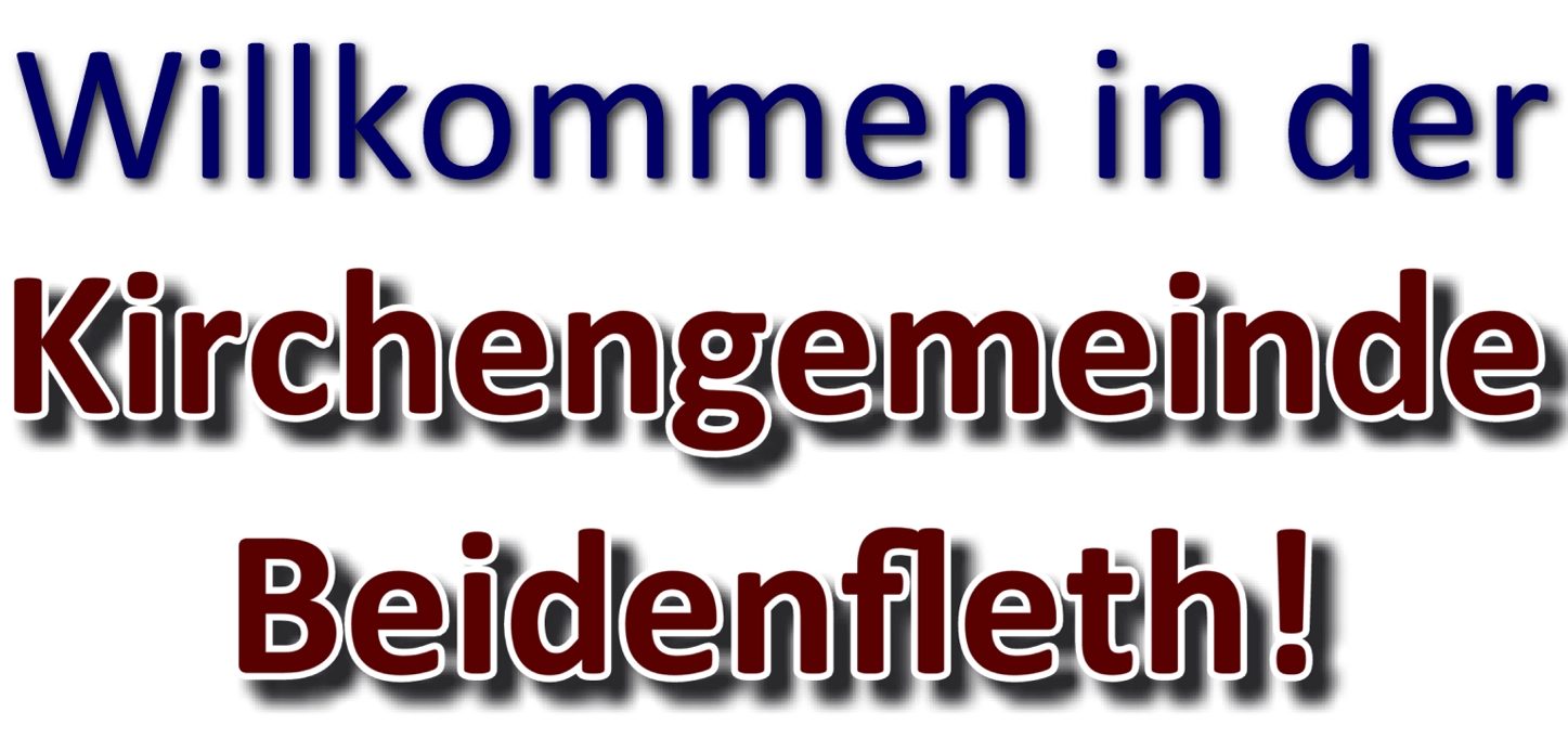 Willkommensgruß
